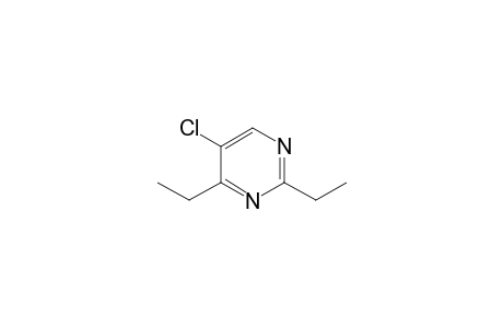 Pyrimidine, 5-chloro-2,4-diethyl-