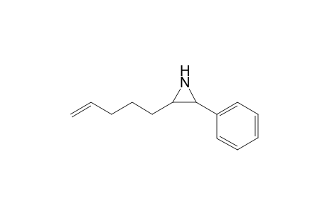 trans-2-(4-Pentenyl)-3-phenylaziridine