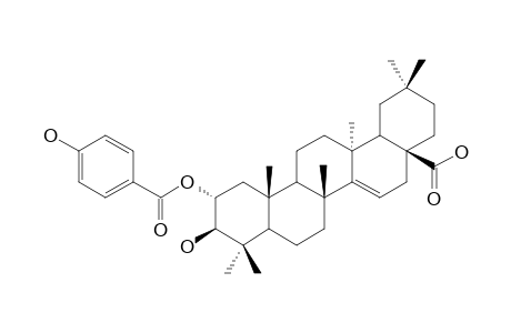 2-ALPHA-HYDROXYALEURITOLIC-ACID-2-PARA-HYDROXYBENZOATE