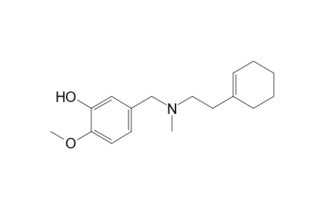 5-{[(2-Cyclohex-1-enylethyl)methylamino]methyl}-2-methoxyphenol