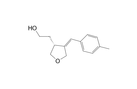 (R,Z)-2-(4-(4-methylbenzyliden)tetrahydrofuran-3-yl)ethanol