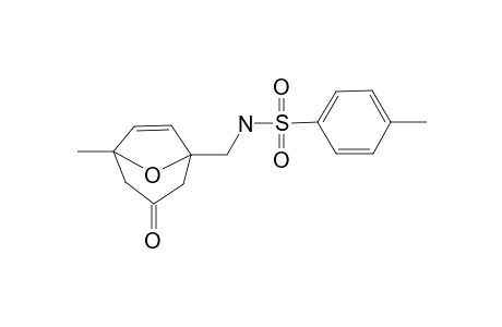 4-METHYL-N-(5-METHYL-3-OXO-8-OXABICYCLO-[3.2.1]-OCT-6-EN-1-YL-METHYL)-BENZENESULFONAMIDE