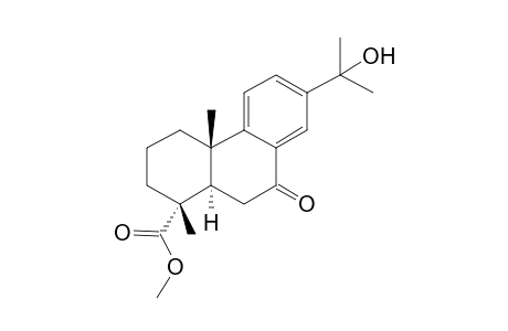 15-Hydroxy-7-oxodehydroabietic acid, methyl ester