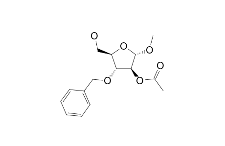 METHYL-2-O-ACETYL-3-O-BENZYL-ALPHA-D-ARABINOFURANOSIDE