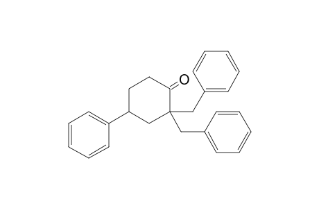 .alpha.,alpha.-Dibenzyl-.gamma.-phenylcyclohexanone
