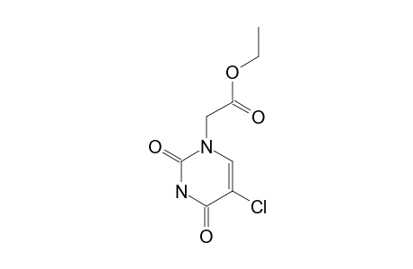 5-CHLORO-1-(ETHOXYCARBONYLMETHYL)-URACIL