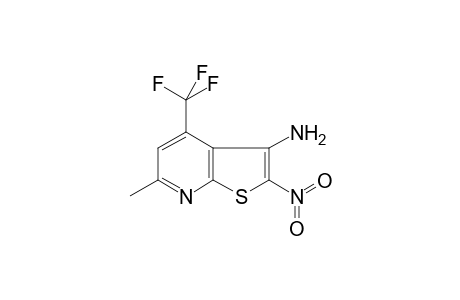 6-Methyl-2-nitro-4-(trifluoromethyl)thieno[2,3-b]pyridin-3-amine