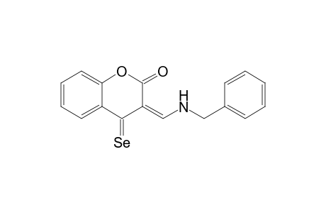 3-Benzylaminomethylene-4-selenoxo-3,4-dihydro-1-benzopyran-2-one