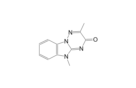 [1,2,4]triazino[2,3-a]benzimidazol-3(5H)-one, 2,5-dimethyl-