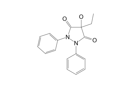 4-ETHYL-4-HYDROXY-1,2-DIPHENYLPYRAZOLIDINE-3,5-DIONE