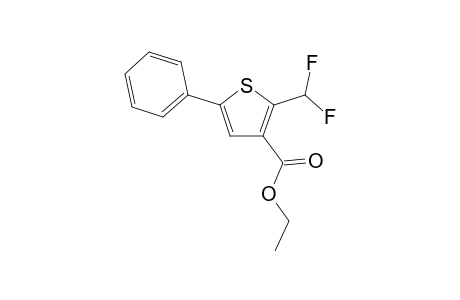 Ethyl 2-(difluoromethyl)-5-phenylthiophene-3-carboxylate