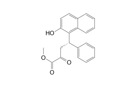 (S)-Methyl 4-(2-hydroxynaphthalen-1-yl)-2-oxo-4-phenylbutanoate