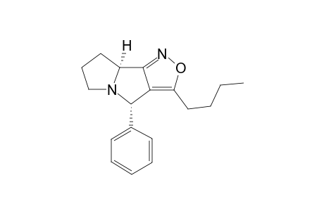 (4S,8aS)-3-butyl-4-phenyl-6,7,8,8a-tetrahydro-4H-isoxazolo[3,4-a]-pyrrolizine