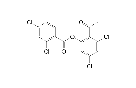4',6'-DICHLORO-2'-(2,4-DICHLOROBENZOYLOXY)-ACETOPHENONE