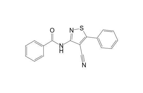 3-(Benzoylamino)-5-phenyl-isothiazole-4-carbonitrile