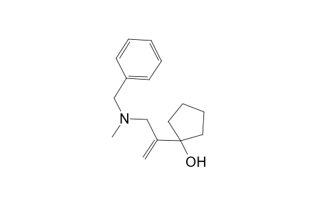 1-(1-Methylene-2-(N-benzyl-N-methyl)ethylamino)-1-cyclopentanol