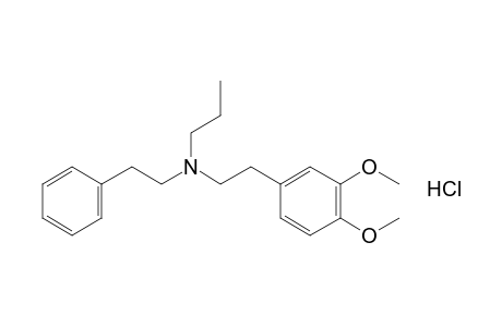 3,4-dimethoxy-N-propyldiphenethylamine, hydrochloride