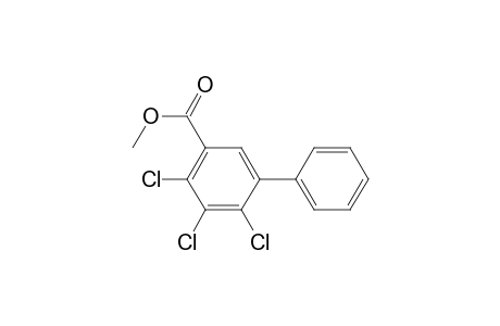 2,3,4-trichloro-5-phenyl-benzoic acid methyl ester