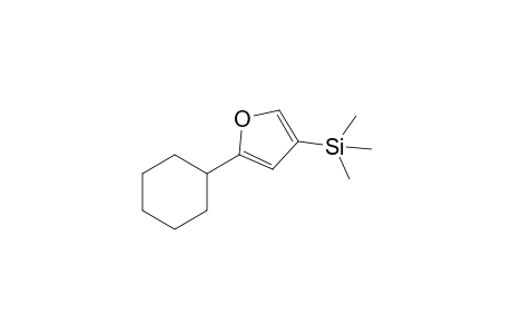 (5-cyclohexyl-3-furanyl)-trimethylsilane