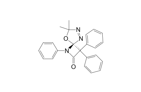 1,7,8-TRIAZA-6,6-DIMETHYL-5-OXA-2-OXO-1,3,3-TRIPHENYLSPIRO-[3,4]-OCT-7-ENE