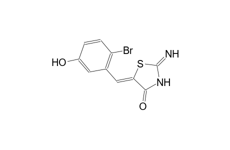 (5Z)-5-(2-bromo-5-hydroxybenzylidene)-2-imino-1,3-thiazolidin-4-one