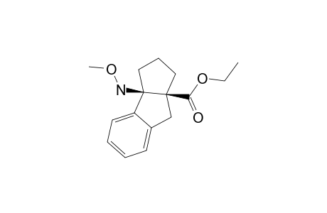 ETHYL-3A-METHOXYAMINO-1,2,3,3A,8,8A-HEXAHYDROCYCLOPENT-[A]-INDENE-8A-CARBOXYLATE