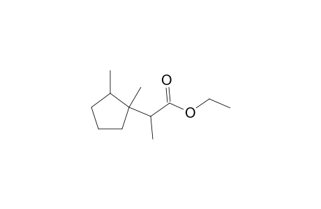 ethyl 2-(1,2-dimethylcyclopentyl)propanoate
