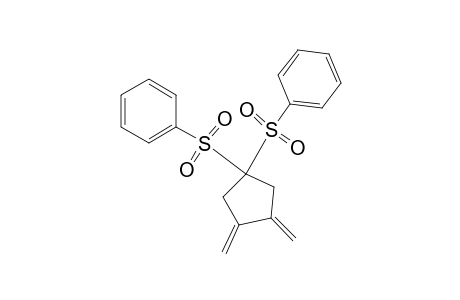 Benzene, 1,1'-[[3,4-bis(methylene)cyclopentylidene]bis(sulfonyl)]bis-