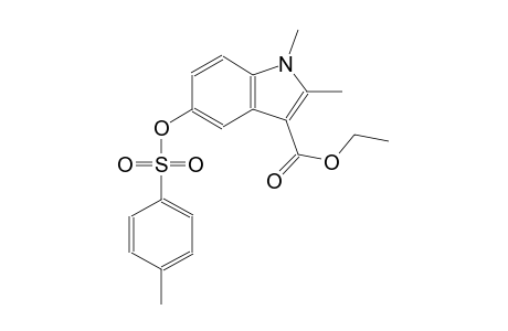 ethyl 1,2-dimethyl-5-{[(4-methylphenyl)sulfonyl]oxy}-1H-indole-3-carboxylate