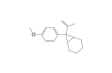 Bicyclo[4.1.0]heptane, 7-(4-methoxyphenyl)-7-(1-methylethenyl)-