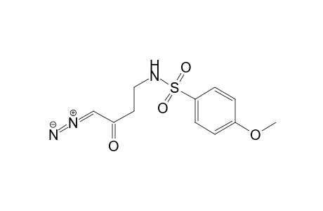 1-Diazonio-4-[(4-methoxyphenyl)sulfonylamino]-1-buten-2-olate