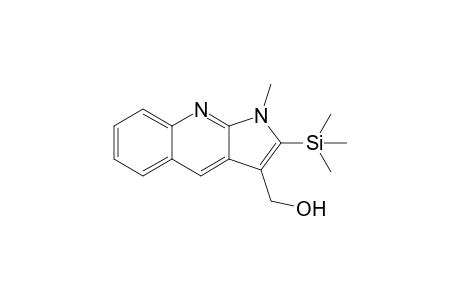 (1-Methyl-2-trimethylsilylpyrrolo[2,3-b]quinolin-3-yl)methanol