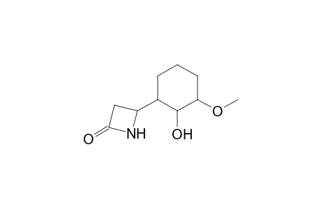 4-(1-Hydroxy-2-methoxycyclohex-6-yl)azetidin-2-one
