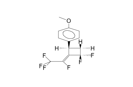 (Z)-1-TETRAFLUOROETHYLIDENE-2-(PARA-METHOXYPHENYL)-4,4-DIFLUOROCYCLOBUTANE