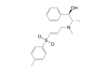 (1R,2S)-(E)-2-[N-Methyl-N-(3-tosyl-2-propenyl)amino]-1-phenyl-1-propanol