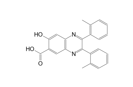 7-hydroxy-2,3-bis(2-methylphenyl)-6-quinoxalinecarboxylic acid