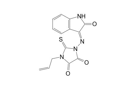 1-allyl-3-[(2-ketoindol-3-yl)amino]-2-thioxo-imidazolidine-4,5-quinone
