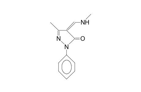 1-Phenyl-3-methyl-4-methylaminomethylen-2-pyrazolin-5-one