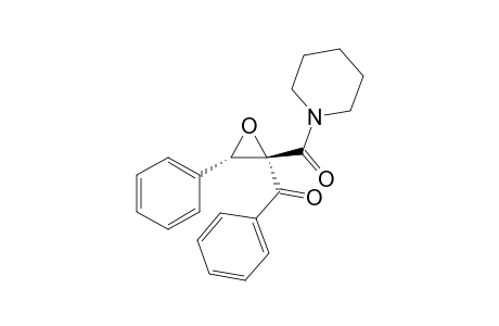 N-[(2S*,3S*)-2-Benzoyl-2,3-epoxy-3-phenylpropanoyl]piperidine