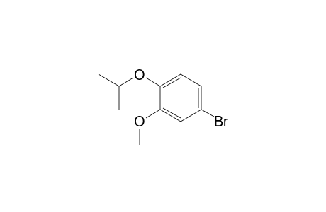 4-Bromanyl-2-methoxy-1-propan-2-yloxy-benzene