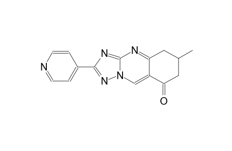 6-methyl-2-(4-pyridinyl)-6,7-dihydro[1,2,4]triazolo[5,1-b]quinazolin-8(5H)-one