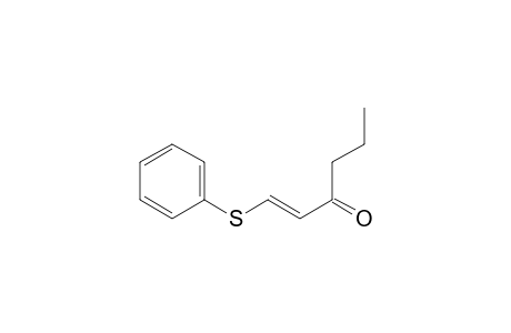 (E)-1-(phenylthio)-1-hexen-3-one