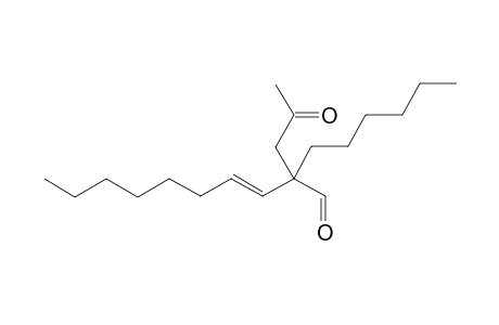 2-Acetonyl-2-hexyl-3-decenal
