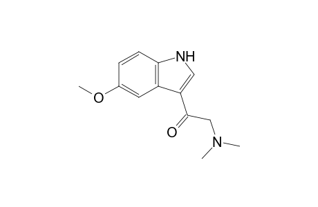 2-(dimethylamino)-1-(5-methoxy-1H-indol-3-yl)ethanone