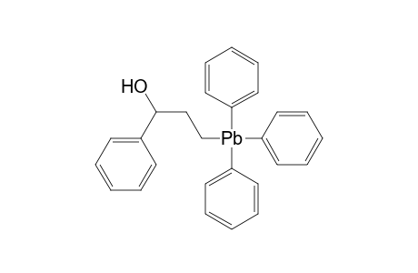 Benzenemethanol, .alpha.-[2-(triphenylplumbyl)ethyl]-