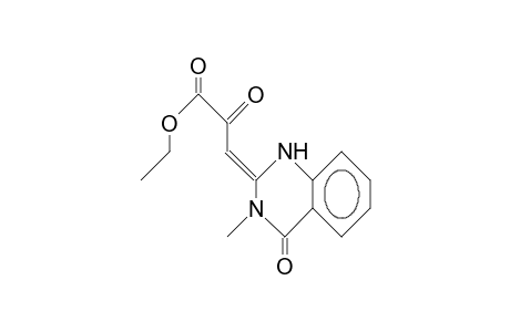 2-(Ethoxalylmethylidene)-3-methyl-1,2,3,4-tetrahydro-quinazolin-4-one