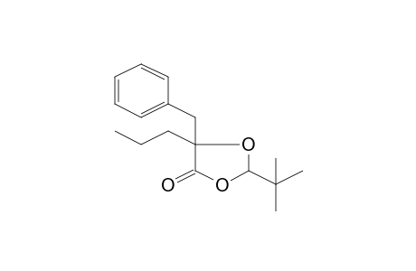 5-Benzyl-2-tert-butyl-5-propyl-1,3-dioxolan-4-one