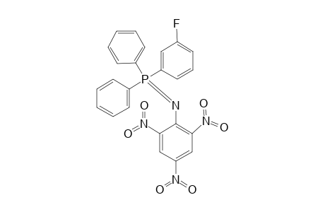 N-(2,4,6-TRINITROPHENYL)-IMINO-META-FLUOROPHENYLDIPHENYLPHOSPHORANE