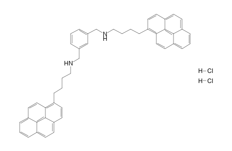 N,N'-bis[4-(1'-Pyrenyl)butyl]benzene-1,3-dimethanamine - dihydrochloride