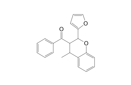 [2-(2-furanyl)-4-methyl-3,4-dihydro-2H-1-benzopyran-3-yl]-phenylmethanone